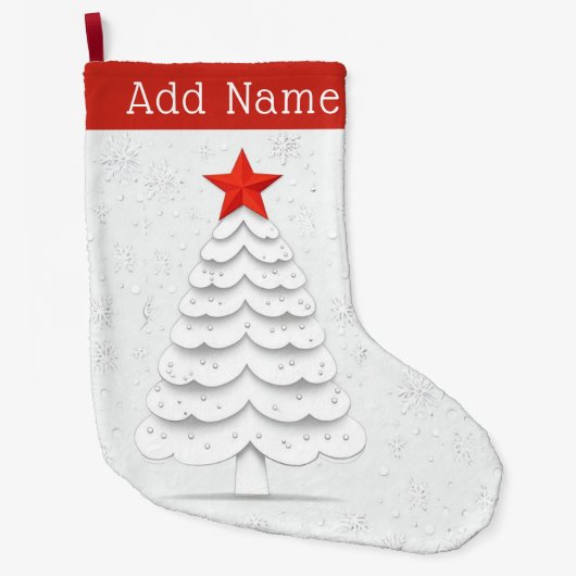 Minimale Kerstmis Grote Kerstsok (Voorkant)