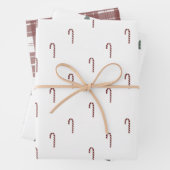 Minimale Kerstmis Inpakpapier Vel (In situ)