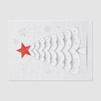 Minimale Kerstmis Tissuepapier
