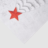 Minimale Kerstmis Tissuepapier (Detail)