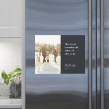 Minimale kerstmoderne, stijlvolle kerstkaart