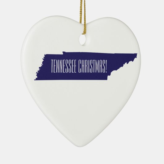 Minimale kerstversiering uit Tennessee Keramisch Ornament (Rechts)