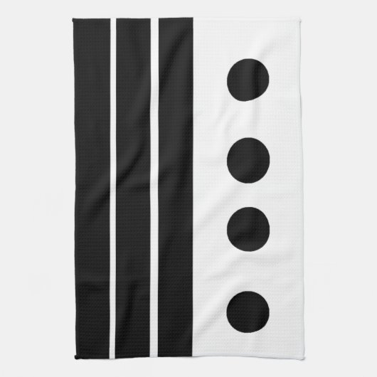 Minimale keukenhanddoek (Verticaal)