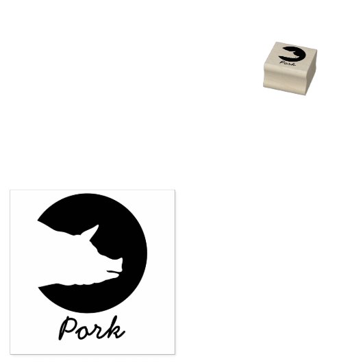 Minimale keuze voor vleesparelbruidjes rubberstempel (Gestempeld)