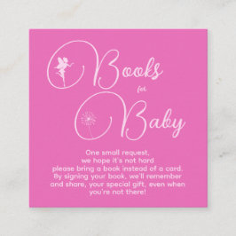 Minimale kinderboeken voor Baby Informatiekaartje