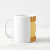 Minimale klap Ik hou van Mok met gemberkattenkoffi (Links)