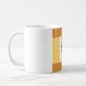 Minimale klap Ik hou van Mok met gemberkattenkoffi (Links)