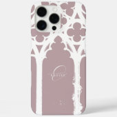 Minimale Klassieke Chic Gotische Bogen Typografie Case-Mate iPhone Case (Achterkant)