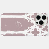 Minimale Klassieke Chic Gotische Bogen Typografie Case-Mate iPhone Case (Achterkant (horizontaal))