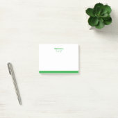 Minimale klassieke groene post-it noot post-it® notes (Kantoor)