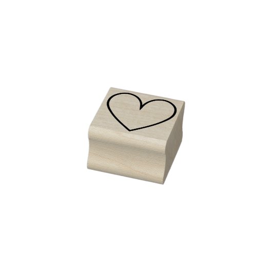Minimale klauw Eenvoudig Valentijnsdag Rubberstempel (Stempel)