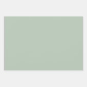 Minimale kleeflaag voor groene kleuren inpakpapier vel (Voorkant 3)