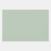 Minimale kleeflaag voor groene kleuren inpakpapier vel (Voorkant 2)