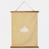 Minimale kleipotten hangend wandkleed (Voorkant 2)