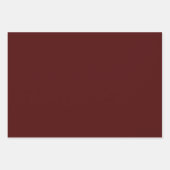 Minimale kleur van de rode kerstklep van Oxford-bl Inpakpapier Vel (Voorkant)