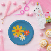 Minimale kleurafwerking van de kleuromvang van de  papieren bordje (Feest)