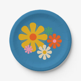 Minimale kleurafwerking van de kleuromvang van de  papieren bordje