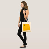 Minimale Kleurblok Tote Tas – Blah Blah Blah (Voorkant (model))