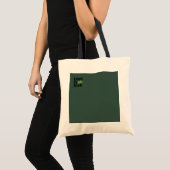 Minimale Kleurblok Tote Tas – Blah Blah Blah (Voorkant (product))