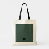 Minimale Kleurblok Tote Tas – Blah Blah Blah (Achterkant)