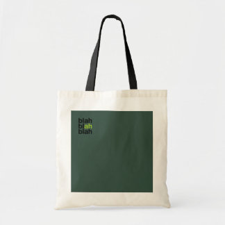 Minimale Kleurblok Tote Tas – Blah Blah Blah