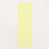 Minimale kleuromslag voor gele, vaste kleuren yogamat (Voorkant)