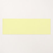 Minimale kleuromslag voor gele, vaste kleuren yogamat (Voorkant (horizontaal))