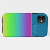 Minimale kleurrijke LGBTQ Gay Pride maand Case-Mate iPhone Case (Achterkant (horizontaal))