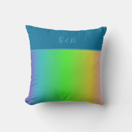 Minimale kleurrijke LGBTQ Gay Pride maand Kussen