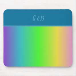 Minimale kleurrijke LGBTQ Gay Pride maand Muismat