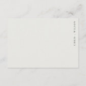 Minimale Kleurrijke Pride Regenboog Trouwreceptie Informatiekaartje (Achterkant)