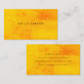 Minimale kleurrijke textuur visitekaartje (Voorkant / Achterkant)