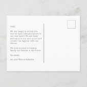 Minimale kleurrijke woningen die aankondiging verp (Achterkant)