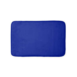 Minimale kobalt blauw vast, elegant modern badmat