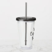 Minimale koehandel met cafeïne Queen, minimalistis Acryl Drinkbeker (Rechts)
