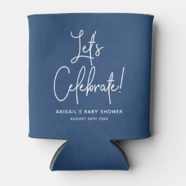 Minimale Koelbox van het blauw Baby shower van de  Blikjeskoeler