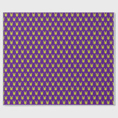 Minimale konijnenpatroon cadeaupapier (Vlak)
