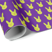 Minimale konijnenpatroon cadeaupapier (Rol Hoek)