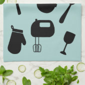 Minimale kookapparatuur, standaard aangepast ontwe theedoek (Gevouwen)