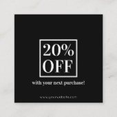 Minimale korting (Voorkant)