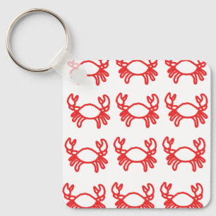 Minimale Kreeft Zodiac-sleutelhanger – Modern Sleutelhanger