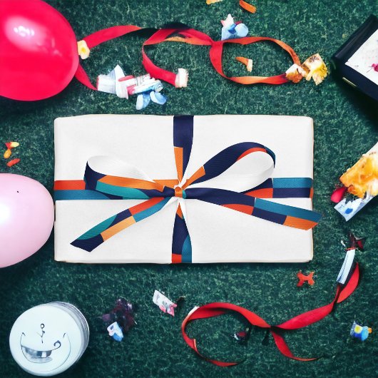 Minimale kunst satijnen lint