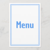 Minimale Kust Verstrengelde Ringen Menu (Voorkant)