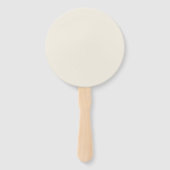 Minimale kwaliteitscontrolemethode Eenvoudige grij Handwaaier (Achterkant)