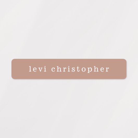 Minimale labels voor Boho-Kinderen (Design 1)