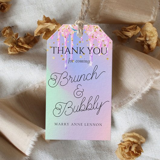 Minimale Labels voor Cadeausnelheid bij Vrijgezell Cadeaulabel