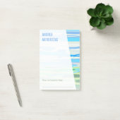 Minimale landschapsarchitectuur kunst post-it® notes (Kantoor)