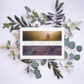 Minimale landschapsfoto's save the date