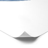 Minimale landschapskunst poster (Hoek)