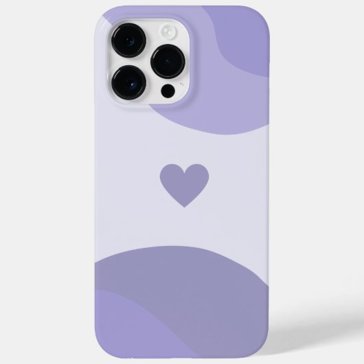 Minimale lavendor Case-Mate iPhone case (Achterkant)